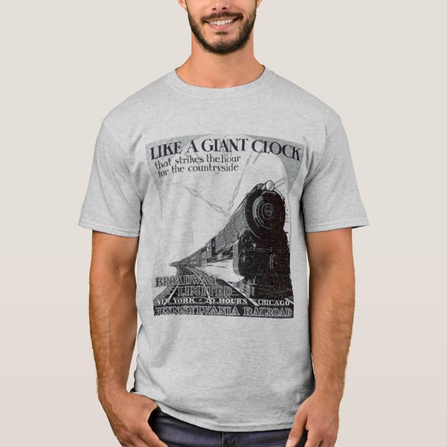 Pennsylvanias järnvägslinje Begränsadare 1929  T Shirt (Framsida)