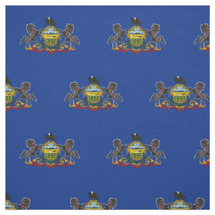 Pennsylvanias statsflagga tyg