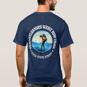 Pennsylvanias Väster Rim Trail T Shirt