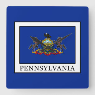 Pennsylvanien Fyrkantig Klocka