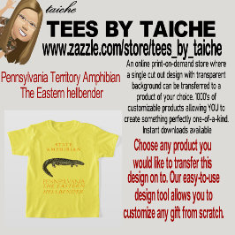 Pennsylvaniens territorialområde Amphibian Östran T Shirt