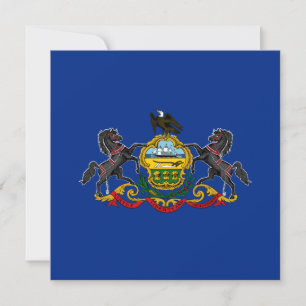 Pennsylvansk Flagga Kort