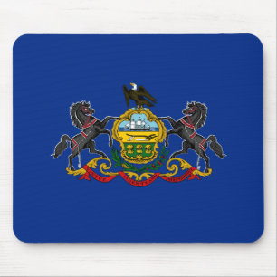 Pennsylvansk Flagga Musmatta