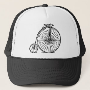 Penny Farthing - Black Truckerkeps