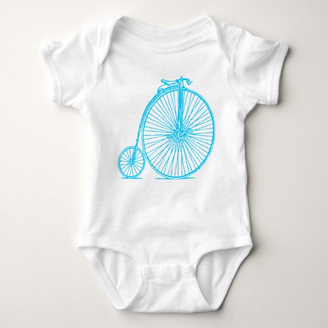 Penny Farthing - Himlar Blue T-shirt (Framsida)