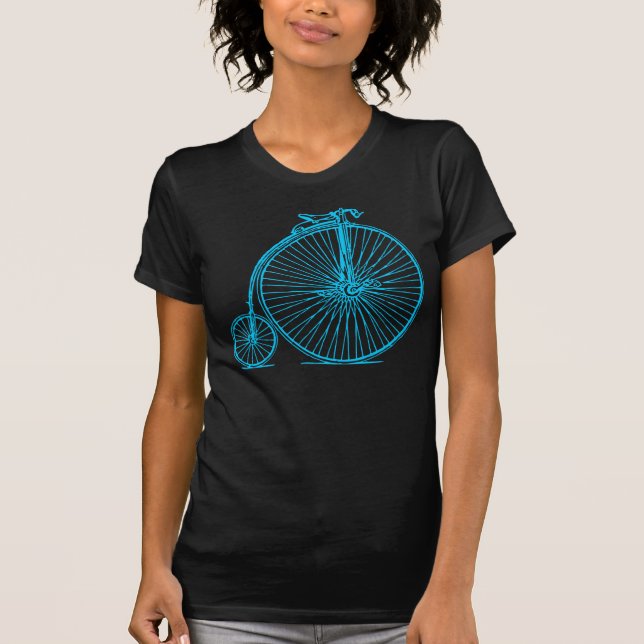 Penny Farthing - Himlar Blue Tee Shirt (Framsida)