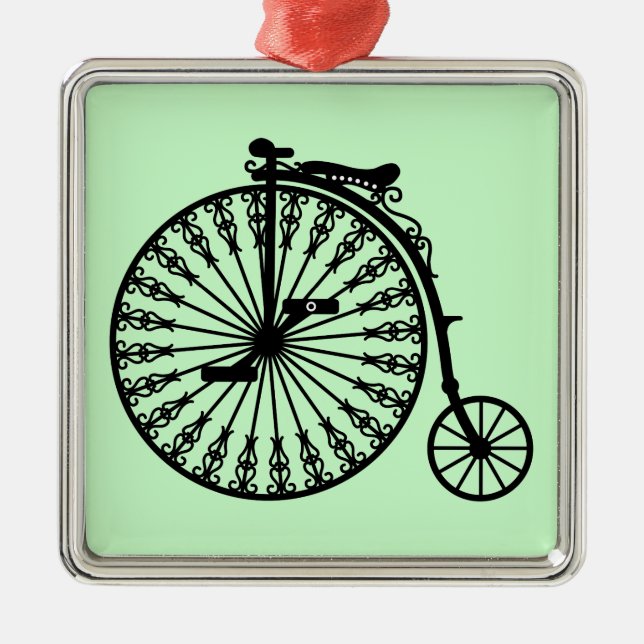 Penny-farthing Julgransprydnad Metall (Framsidan)