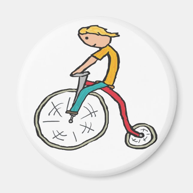 Penny Farthing Magnet (Framsidan)