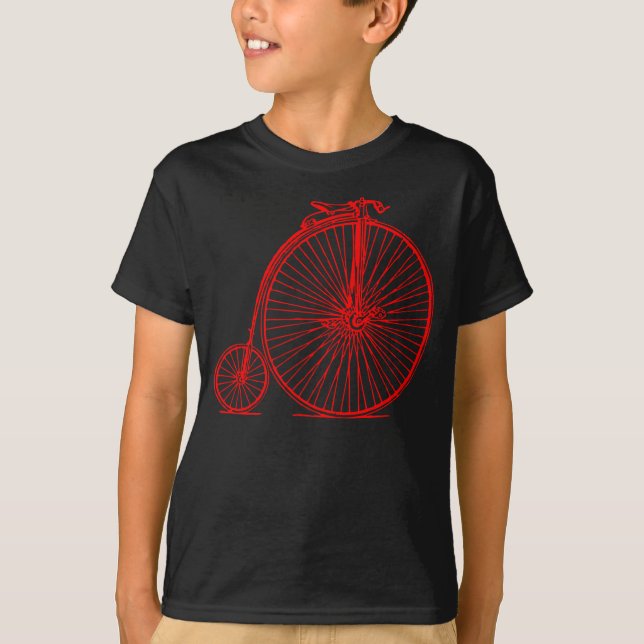 Penny Farthing - Red Tee (Framsida)