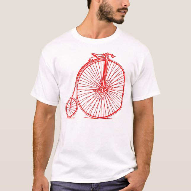 Penny Farthing - Red Tee (Framsida)