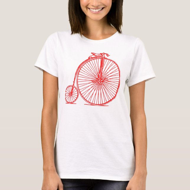 Penny Farthing - Red Tee (Framsida)