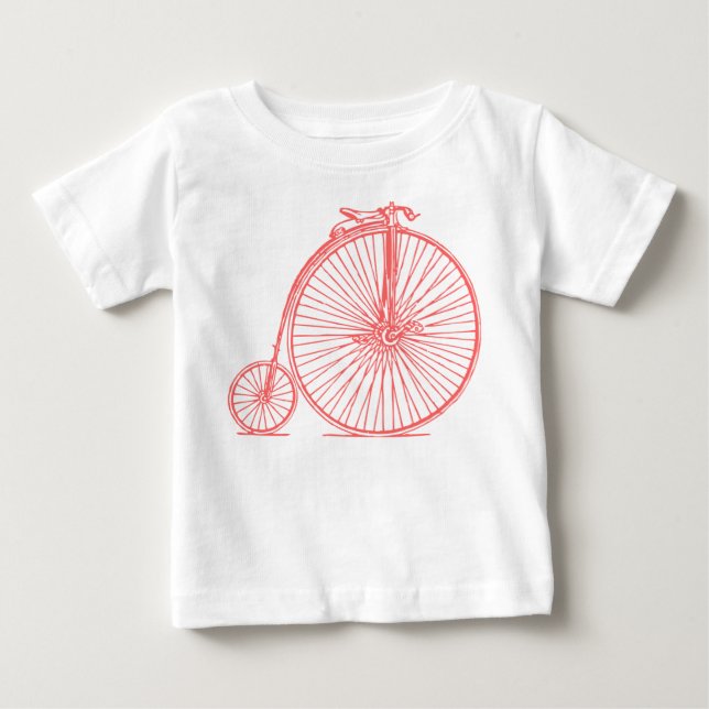 Penny Farthing - Tropical Rosa T-shirt (Framsida)
