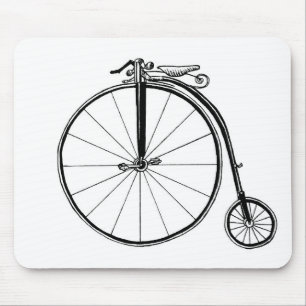 Penny Farthing Vintage Bicycle Illustration Musmatta
