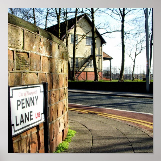 Penny Lane Poster (Framsidan)
