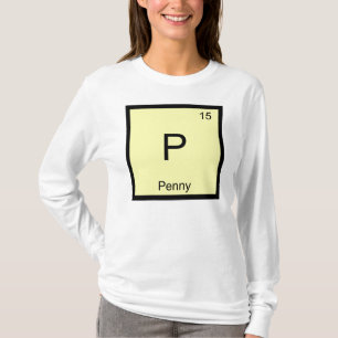 Penny Namn Kemiskt Element Periodiska Systemet Tee