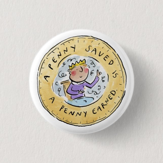 Penny Saved Knapp (Framsida)