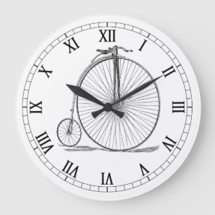 Pennyfarthing Stor Klocka