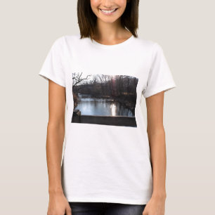 Pennypack bäck i vinter, Philadelphia, PA Tee Shirt