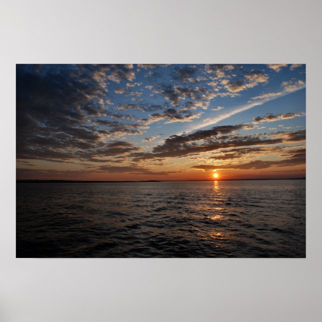 Penobscot Bay Sunset poster - 1 (Framsidan)