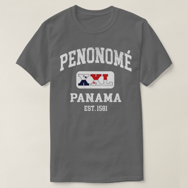 Penonome Panama XXL Athletic Design 1 T Shirt (Design framsida)