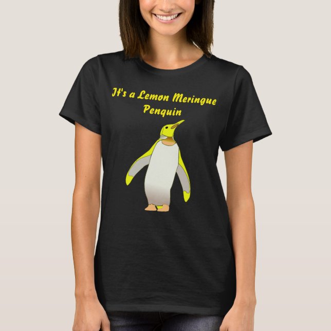 Penquin Merinque Birds and desserts går samman T Shirt (Framsida)
