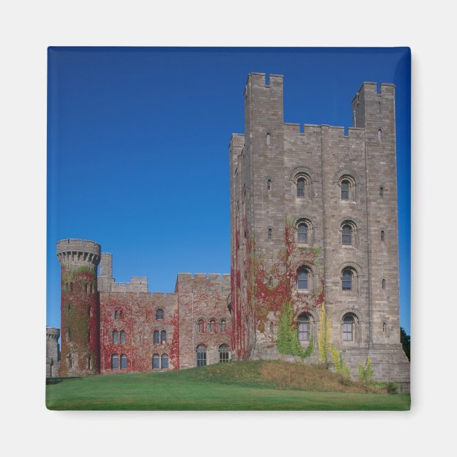 Penrhyn slott, Gwynedd, Wales 2 Magnet (Framsidan)
