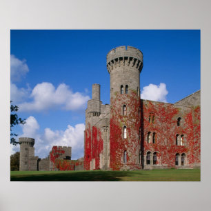 Penrhyn slott, Gwynedd, Wales 3 Poster