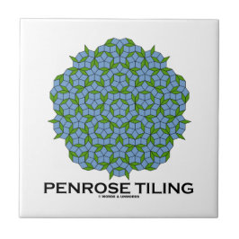 Penrose belägga med tegel (Fem-Vecket symmetrin) Kakelplatta