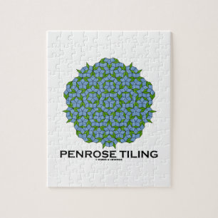 Penrose belägga med tegel (Fem-Vecket symmetrin) Pussel