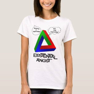 Penrose triangel - ingenting är omöjligt t-shirt