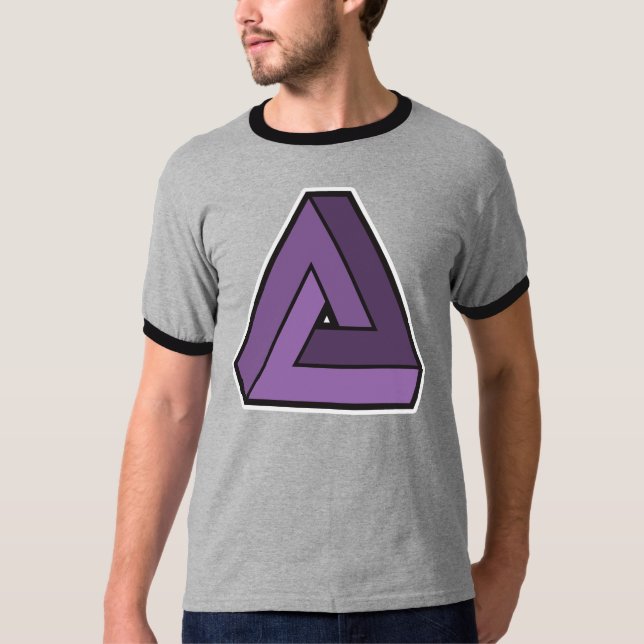 Penrose Triangle Tee Shirt (Framsida)