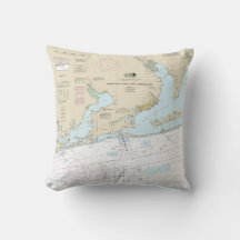 Pensacola Bay och närmar sig Nautical Chart 11382