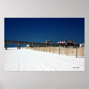 Pensacola Beach, Blaine Perkins Poster