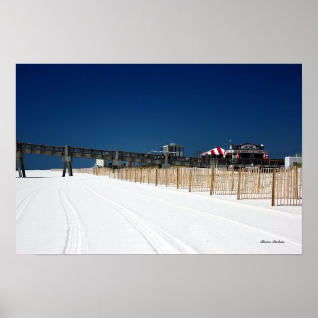 Pensacola Beach, Blaine Perkins Poster (Framsidan)