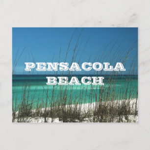 Pensacola Beach, Florida ~ Bukt Kusten Vykort