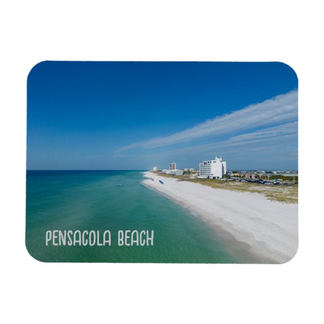 Pensacola Beach Florida Magnet (Horisontell)