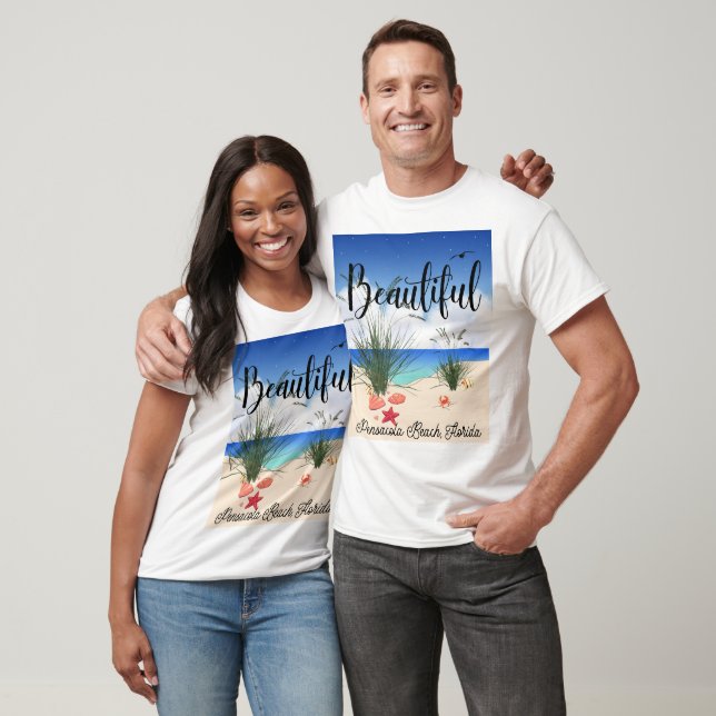 Pensacola Beach Florida (vacker) T Shirt (Unisex)
