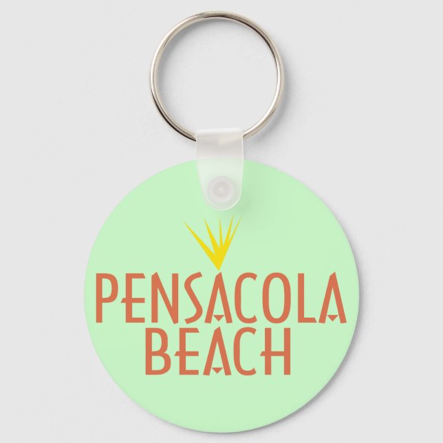 Pensacola Beach Nyckelring (Framsida)
