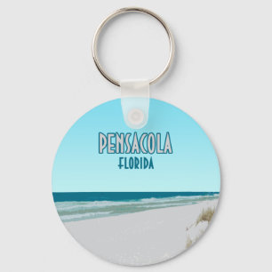 Pensacola Beach Panhandle Florida Nyckelring