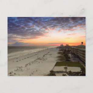 Pensacola Beach Sunset Vykort