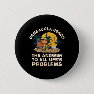 Pensacola Beach Svar På Alla Livets Problem Semest Knapp