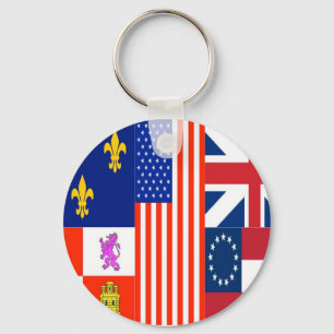 Pensacola Flagga Nyckelring