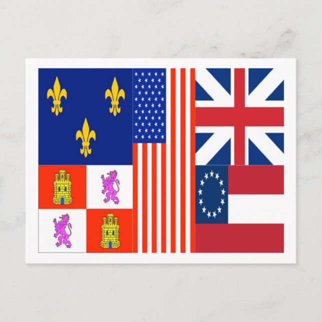 Pensacola Flagga Vykort (Framsida)