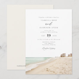 PENSACOLA FLORIDA Beach Destination Wedding Inbjudningar