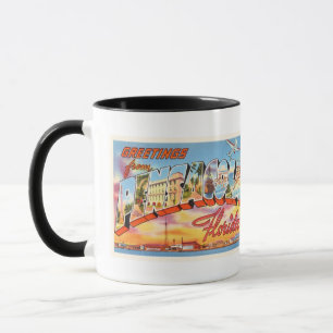 Pensacola Florida FL gammal vintage resorsouvenir Mugg