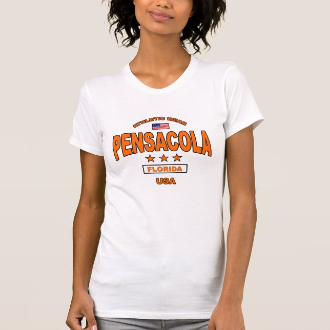 Pensacola Florida T-shirt (Framsida)