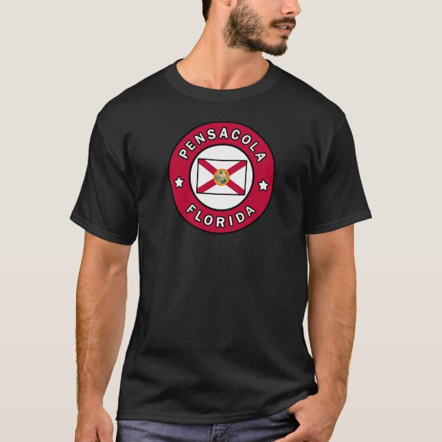 Pensacola Florida T Shirt (Framsida)