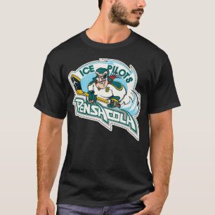 Pensacola Ice Pilots Retro Defunct Ice Hockey Esse T Shirt