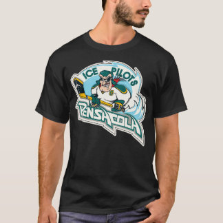Pensacola Ice Pilots Retro Defunct Ice Hockey Esse T Shirt