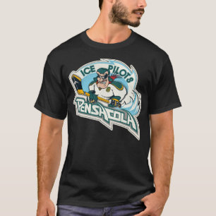 Pensacola Ice Pilots Retro Defunct Ice Hockey Esse T Shirt